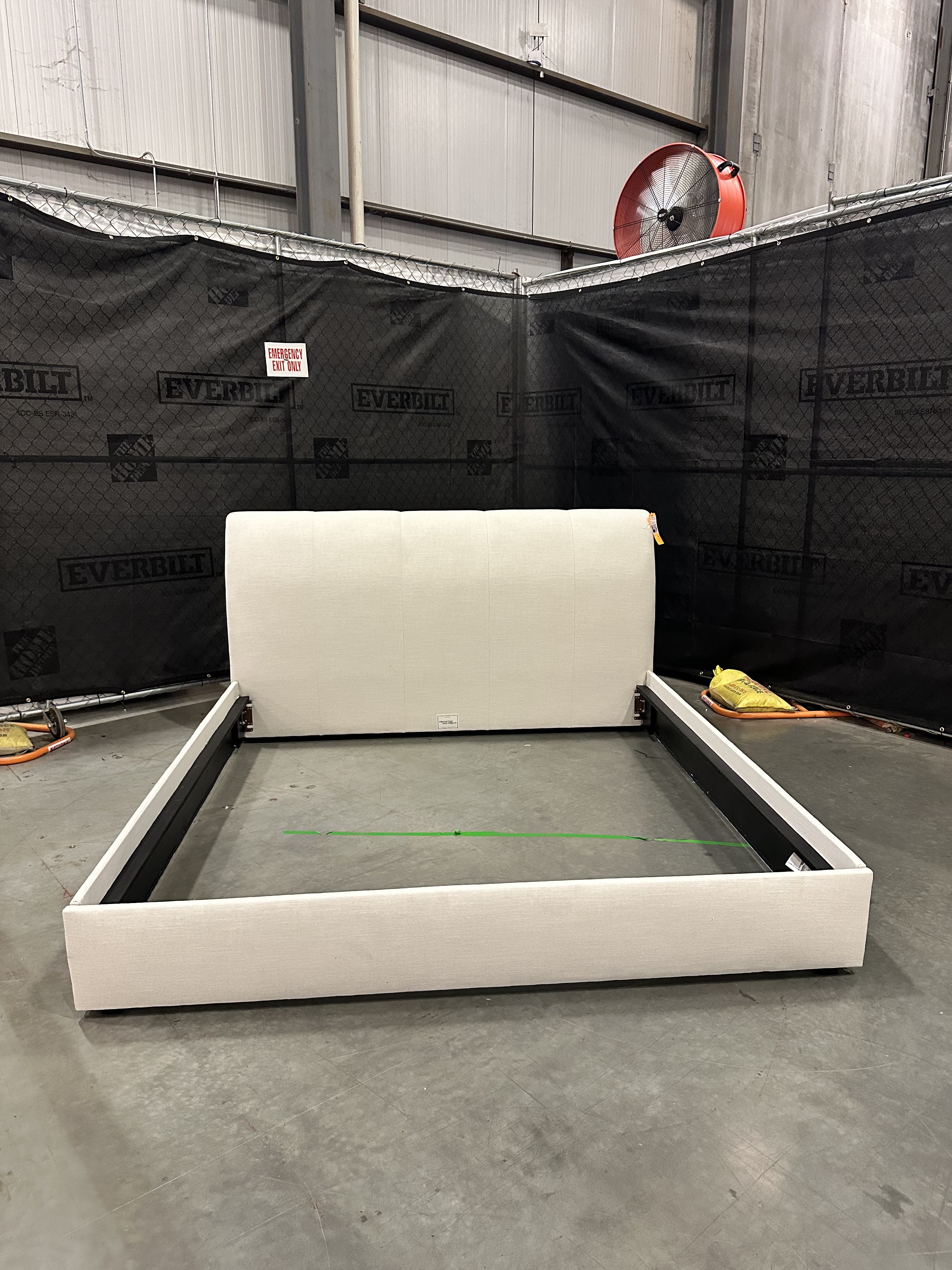 Mitchell Gold + Bob Williams Horizon King Headboard w/ Performance Cross Weave - 65% Off Retail Price