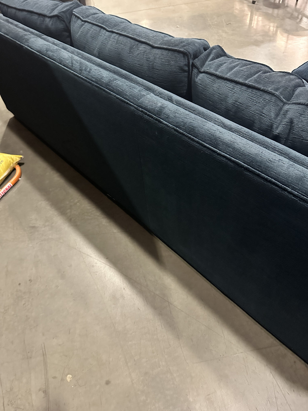 Mitchell Gold + Bob Williams Keaton Slope Sofa w/ Performance Vintage Velour - 65% Off Retail Price