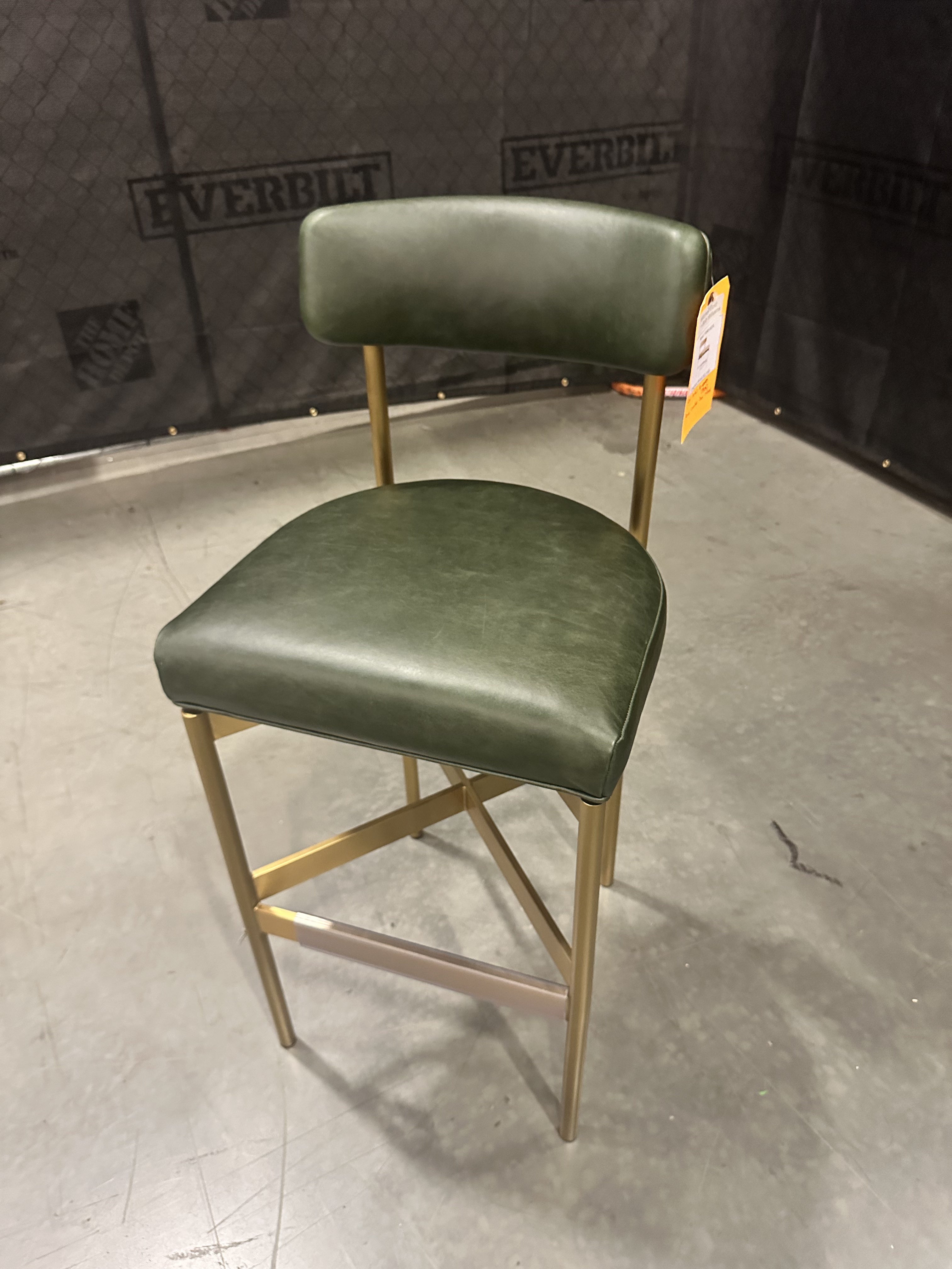 Mitchell Gold + Bob Williams Remy Leather Bar Stool - 65% Off Retail Price