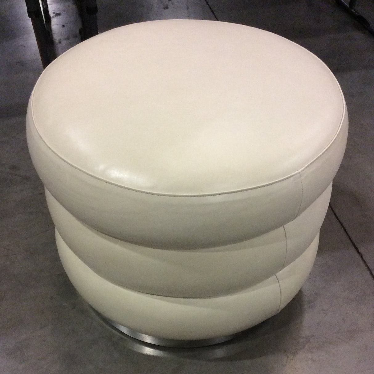 Mitchell Gold + Bob Williams Gemma Leather Ottoman