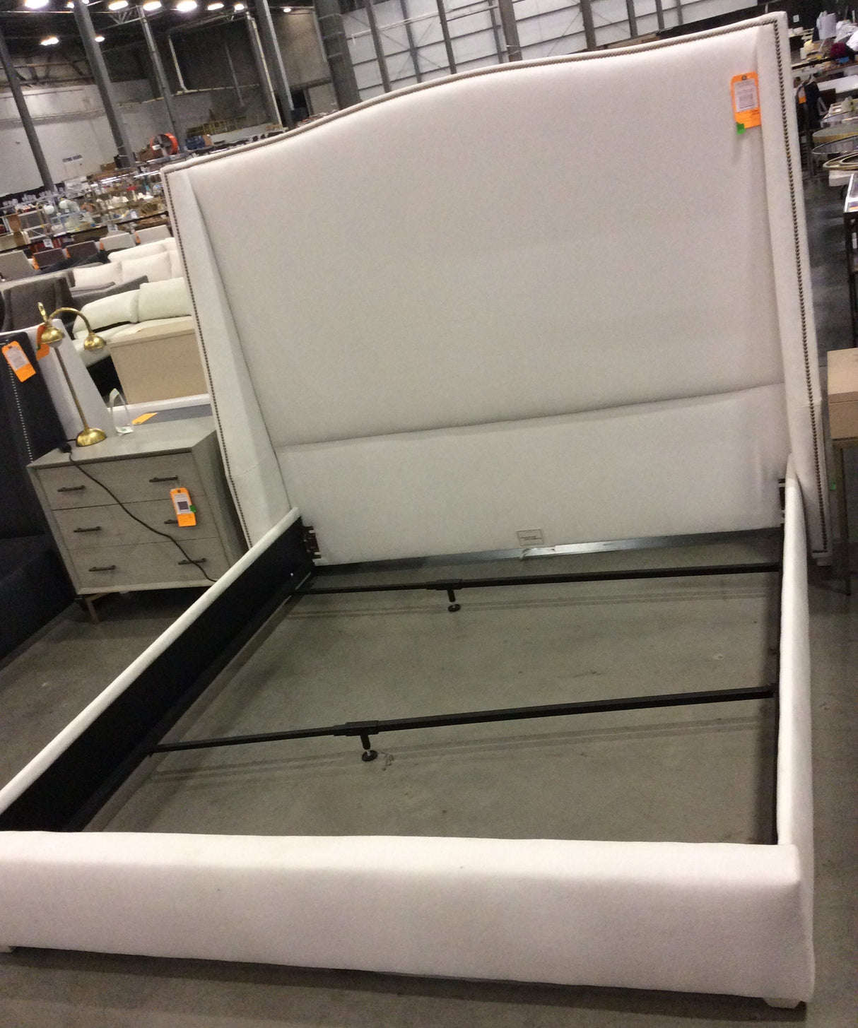 Mitchell Gold + Bob Williams Celina King Bed with Performance Linen