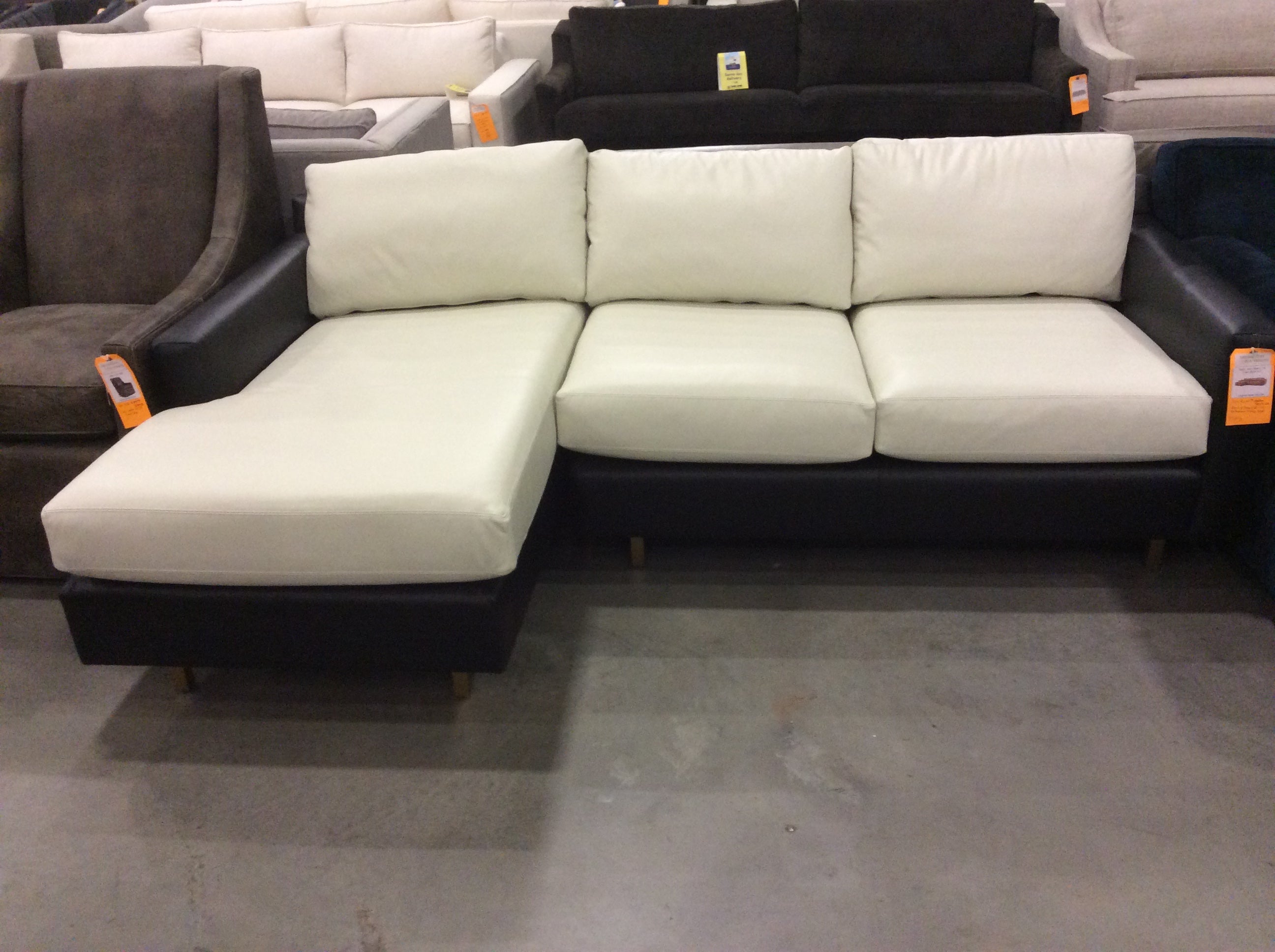 Mitchell Gold + Bob Williams Jean-Luc Chaise/Sofa with Performance Vintage Velvet (2pc)